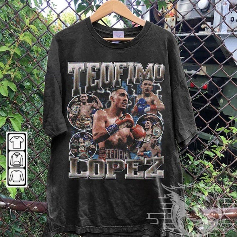 Retro Teofimo Lopez Teofimo Lopez Teofimo Lopez Man Shirt Sweater